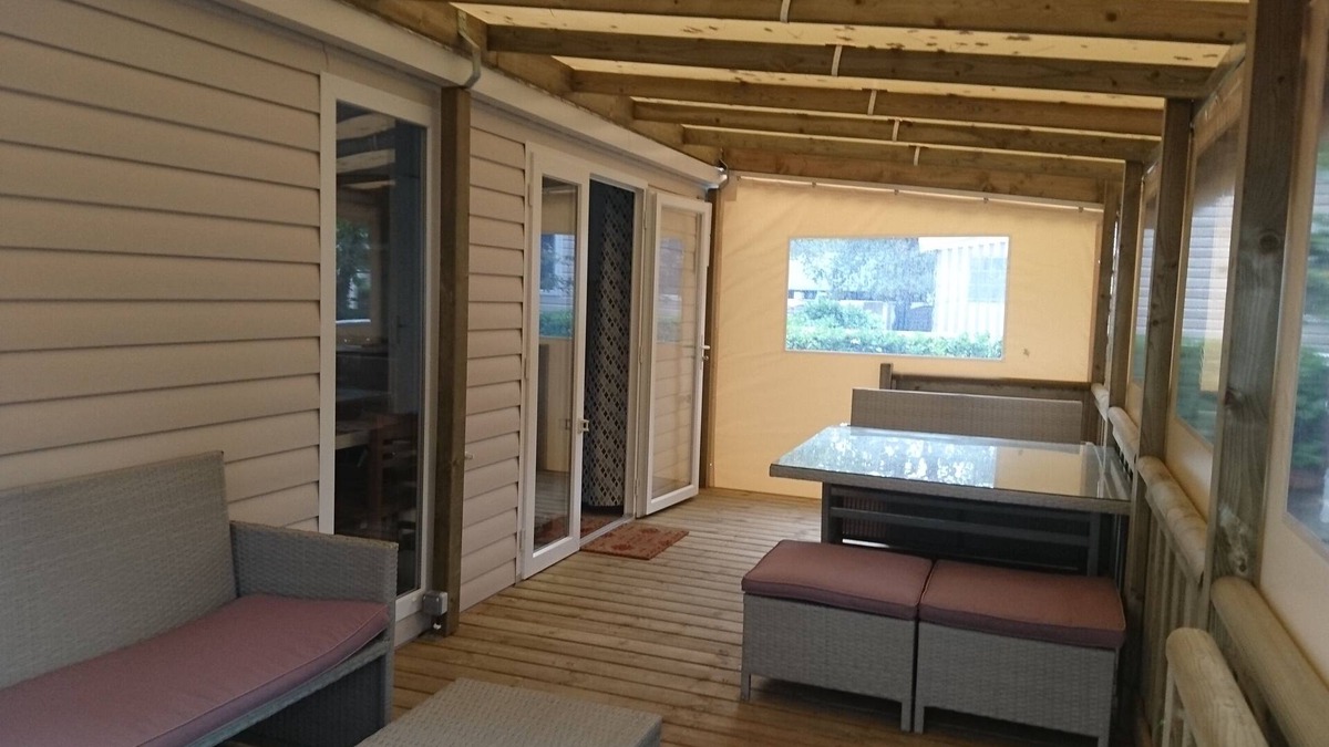 Pont-Aven House | Comfortable MOBILE HOME for 2 to 6 people, Domaine de Kerlann