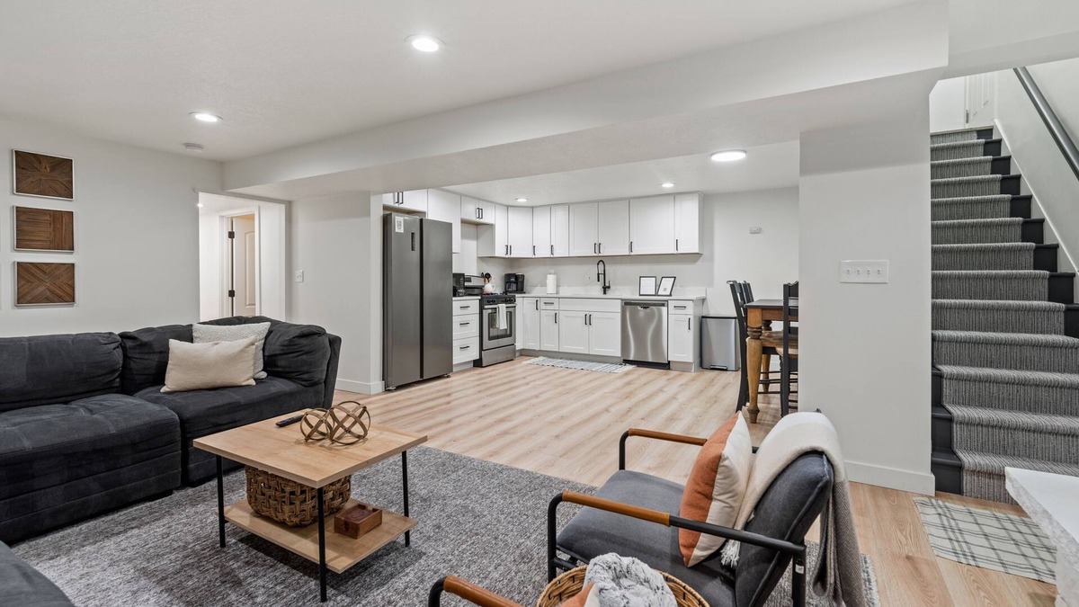 Heber Apartment | Comfortable stay near Park City & Midway! Easy Access, Keyless entry!