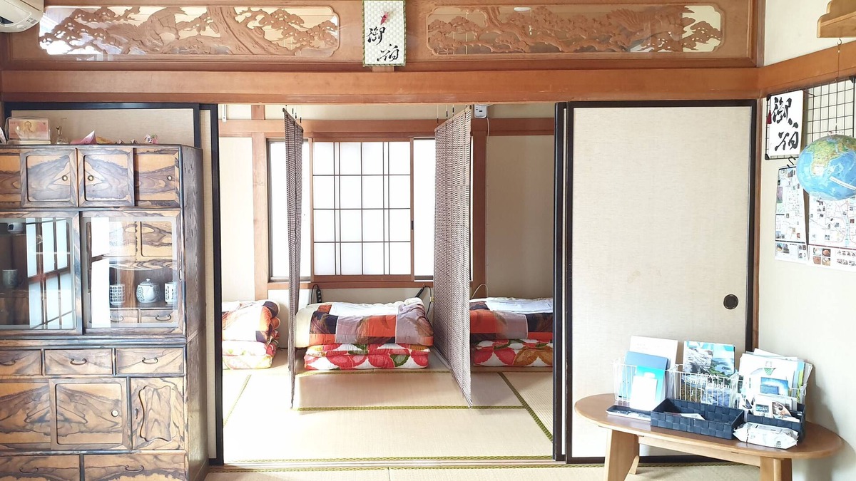 Fukushima House | [Complete corona measures] ☆ Private house for up to 12 people ☆ Hot spring communal bath ☆ Wood deck balcony BBQ