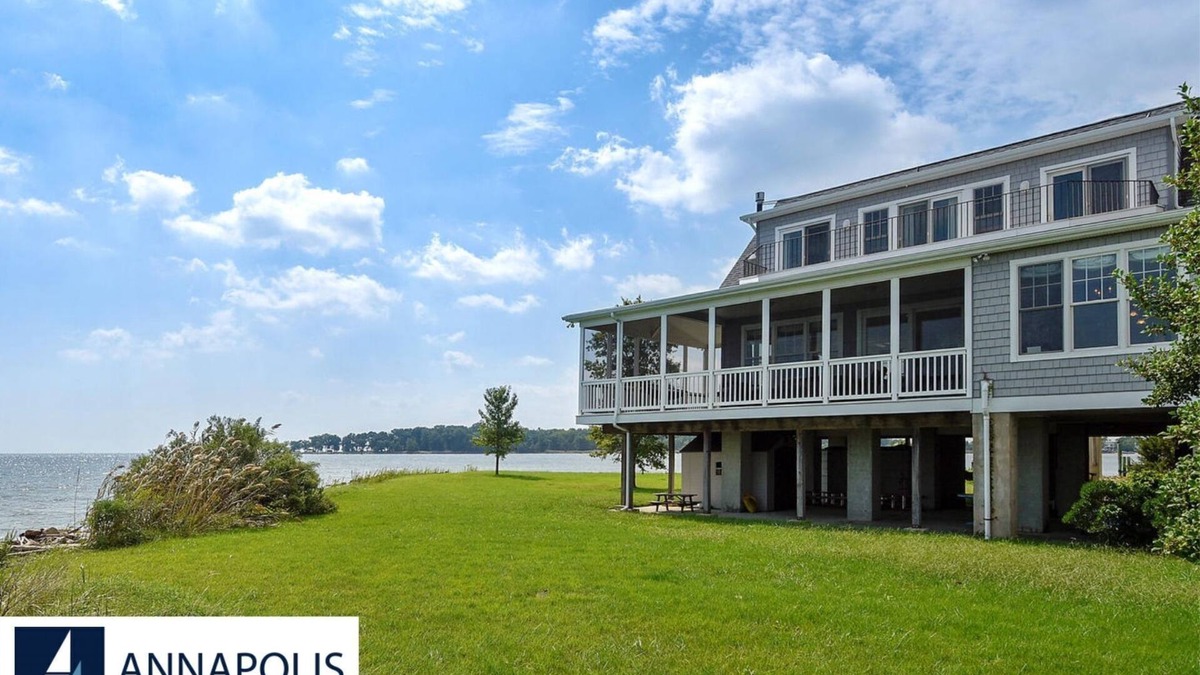 Arundel on the Bay House | Complete WATERFRONT LIVING! 5 BR in Quiet Waterfront Community