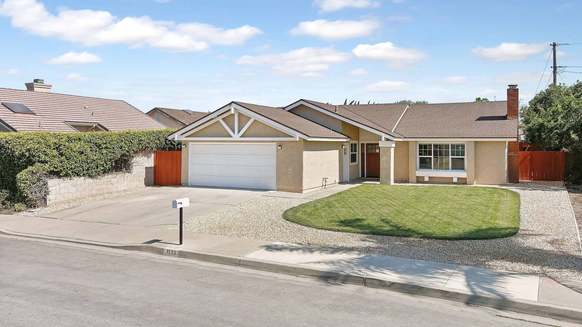 Lompoc House | Completely remodeled 4 bedroom house with 2 car garage.