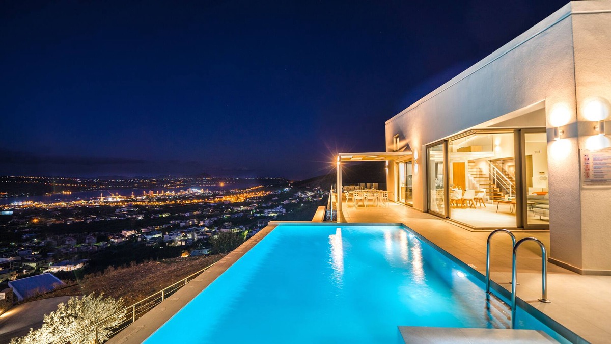 Katochori Villa | Con Vista Villa - 4 bedroom villa with panoramic views