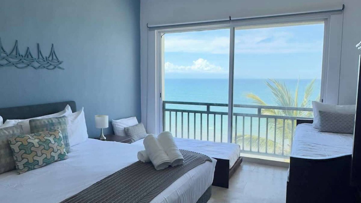 Flamingos Apartment | Conchas 502, Nuevo Vallarta Beachfront