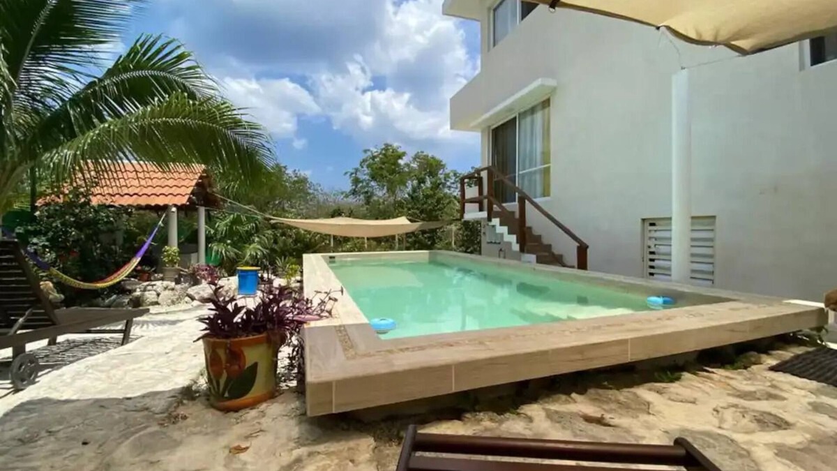 Colonos Cuzamil Condo | Condo 2, maximum 5 people, divers/families/friendsn