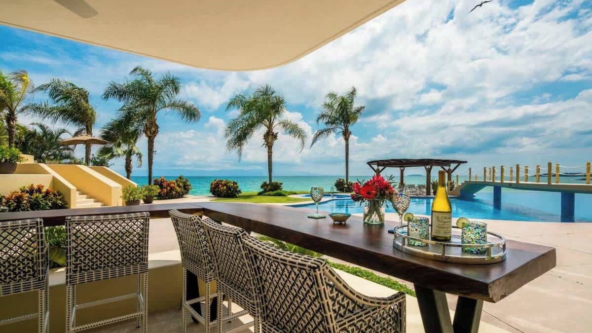 Emiliano Zapata Condo | Condo Punta Vista Signature Resort 104 · Poolside Terrace Great Beachfront Gem!