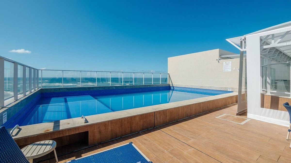 Amaralina Apartment | Condo. w/Pool and Gym 70 m From the Beach - SMA