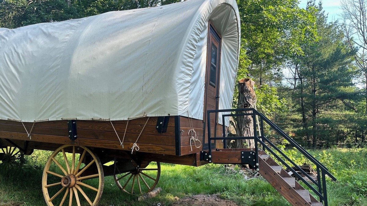 Mountain Dale House | Conestoga Cozy: Wagon Retreat!