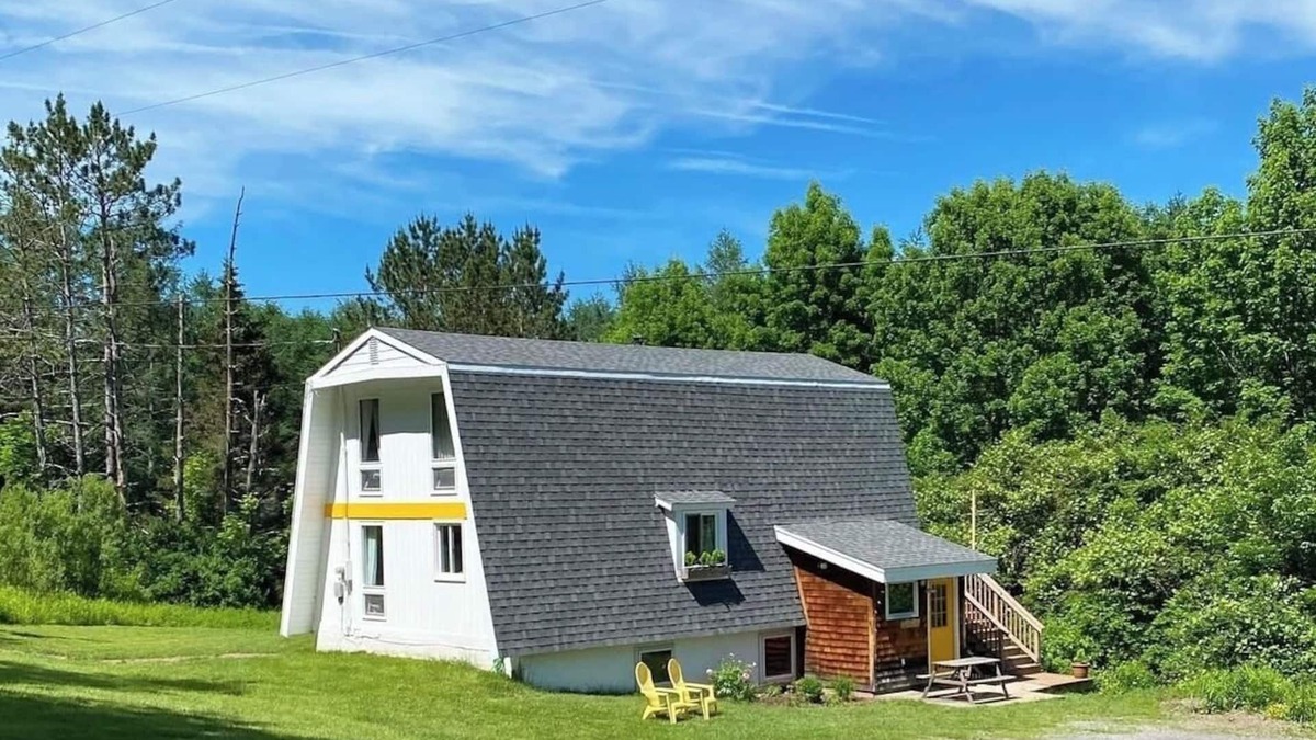 Roxbury House | Contemporary A-frame Style Home in the Heart of the Catskills