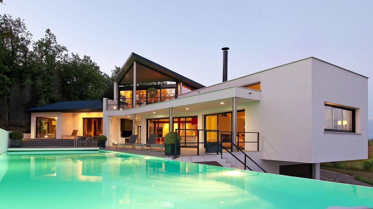 Pibrac Villa | Contemporary architect's house in the outskirts of Toulouse