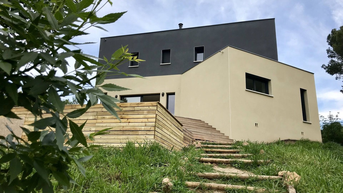 Durban-Corbieres House | Contemporary comfortable & warm cottage in the heart of nature. Great view. SWIMMING POOL