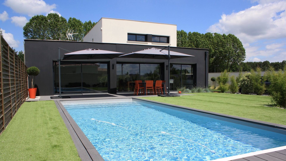 Le Tasta House | Contemporary house with swimming pool 2 minutes from Bordeaux