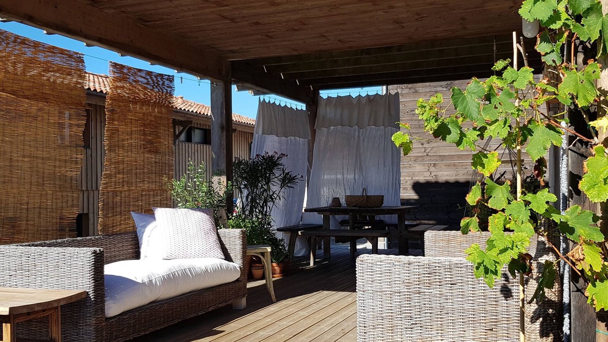 Contis-les-Bains House | Contis Plage - House Wood 80m² + 35M² Terraces