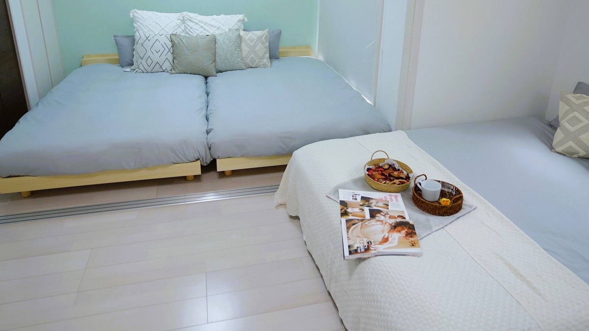Ikuno Apartment | Convenient 5-minute walk from Teradacho Station in the Tennoji area Comfortable, safe, quiet, and clean lodging (up to 6 people) for private use