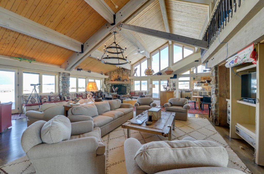 Cora House | Cora Home with Mountain Views - Fishing On-Site!