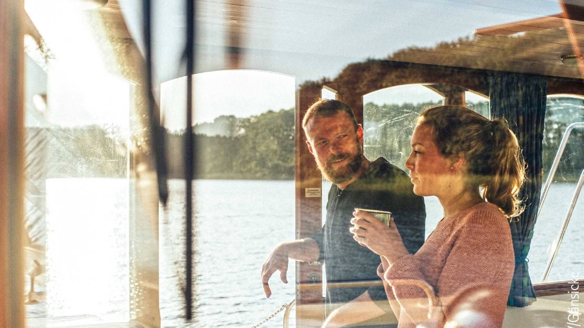 Muritz Boat Rental | Cormorant 1280 - Kuhnle-Tours Hafendorf Müritz