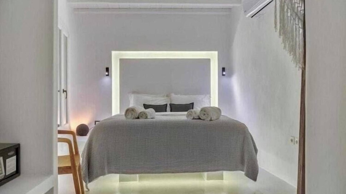 Psarou Apartment | Cosy air-conditioned flat -1BD/2P - Mykonos