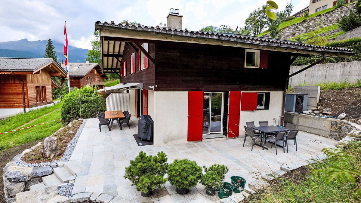 Grindelwald Apartment | Cosy apartment for 6 guests with WIFI, TV, terrace and pets allowed