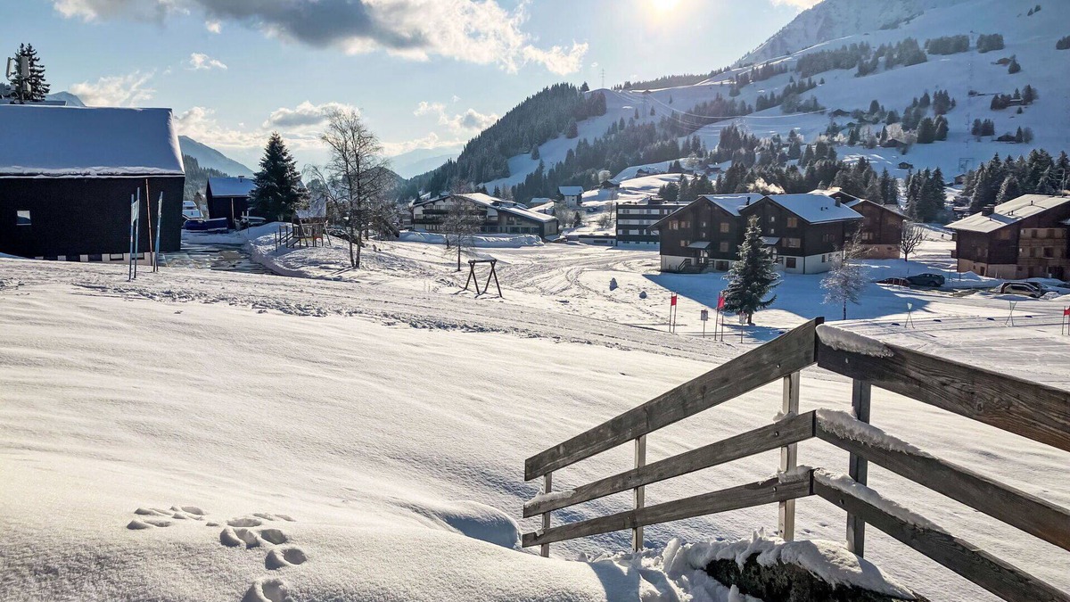 Les Mosses Apartment | Cosy apartment for 4 people with WIFI, terrace and panoramic view