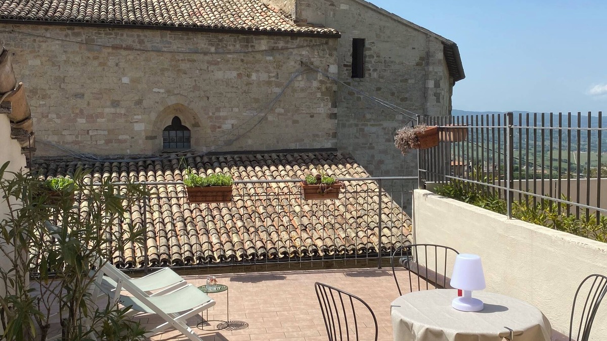Montefalco Apartment | Cosy Apt.in Montefalco incl.panoramic view terrace