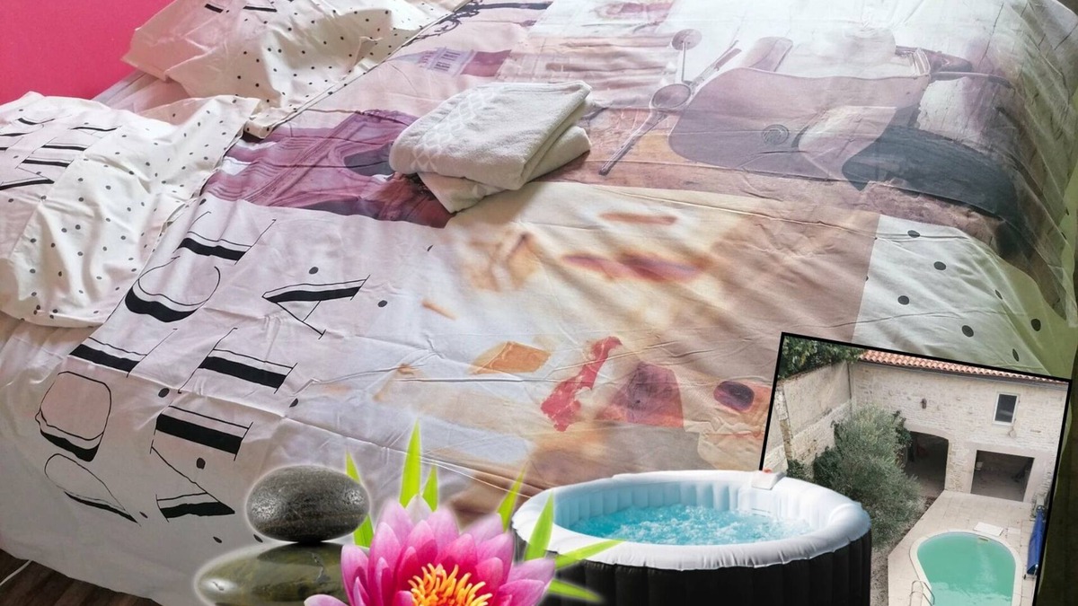 Chef-Boutonne Bed & Breakfast | Cosy guest room for 1 to 2 people