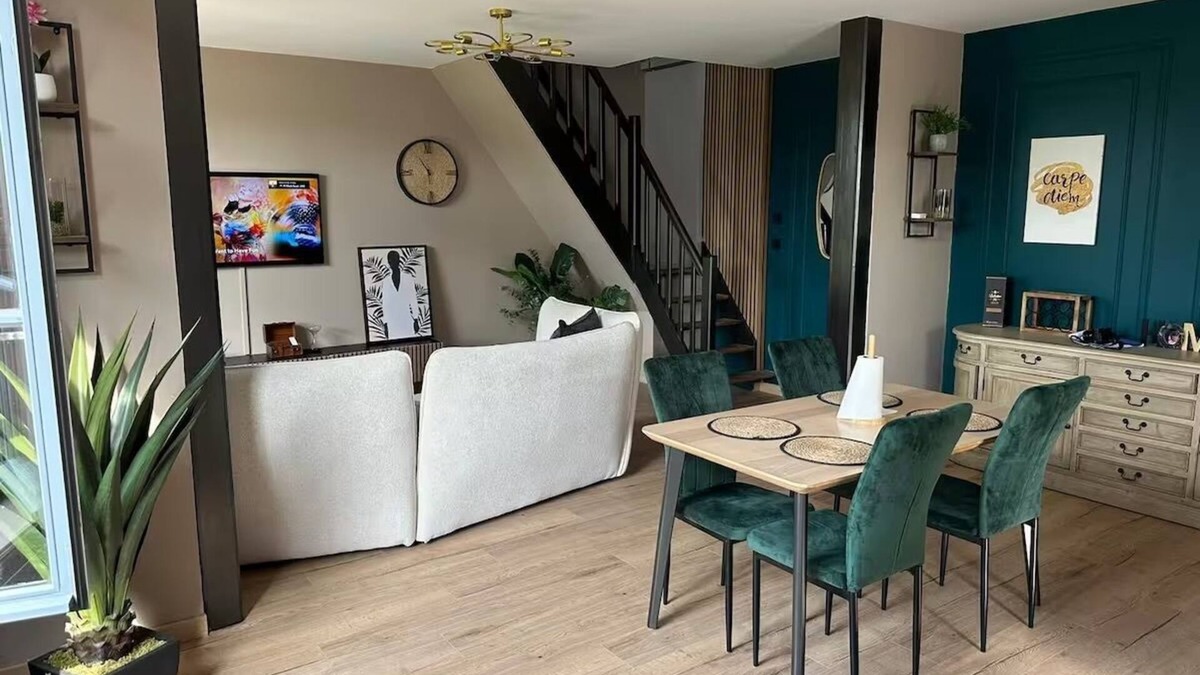 Verlinghem House | Cosy house near Lille with garden and private terrace
