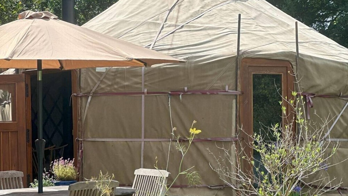 Cilgerran RV Rental | Cosy off-grid yurt in Pembrokeshire - A chance to be ‘in’ the landscape.