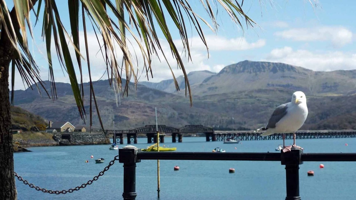 Barmouth Apartment | Cosy top-floor apartment with panoramic views and shared terrace.