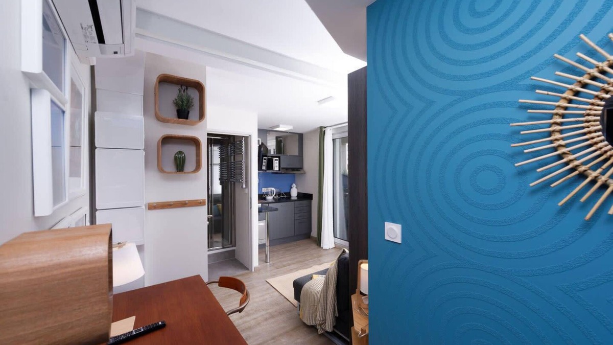 Villette Gare Apartment | COTE RHÔNE Studio meublé Gare Part-Dieu