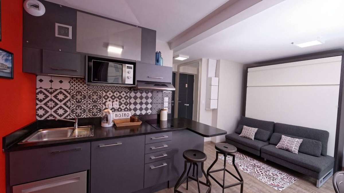 Villette Gare Apartment | COTE SAÔNE Studio meublé Gare Part-Dieu