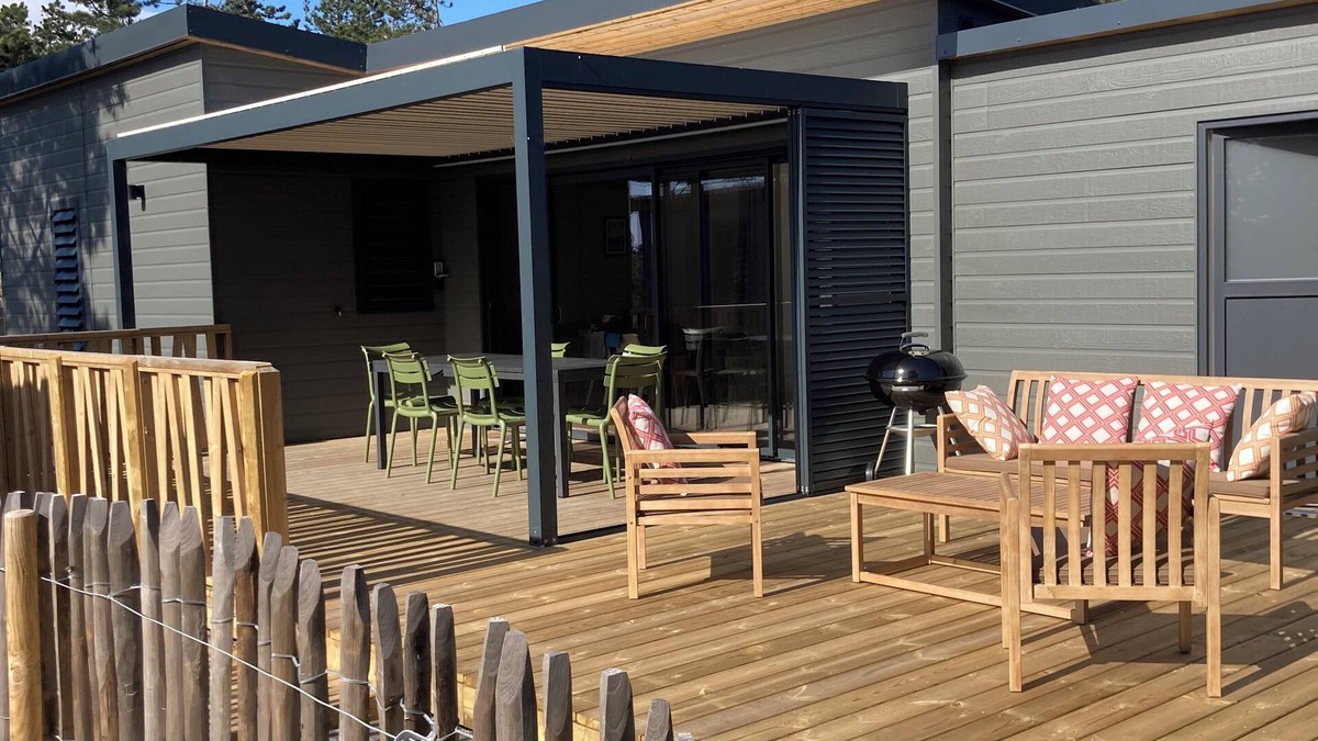 Jullouville-les-Pins Cottage | Cottage 6 Personnes Dans un Parc Résidentiel Avec Accès Piscine - 200m Plage