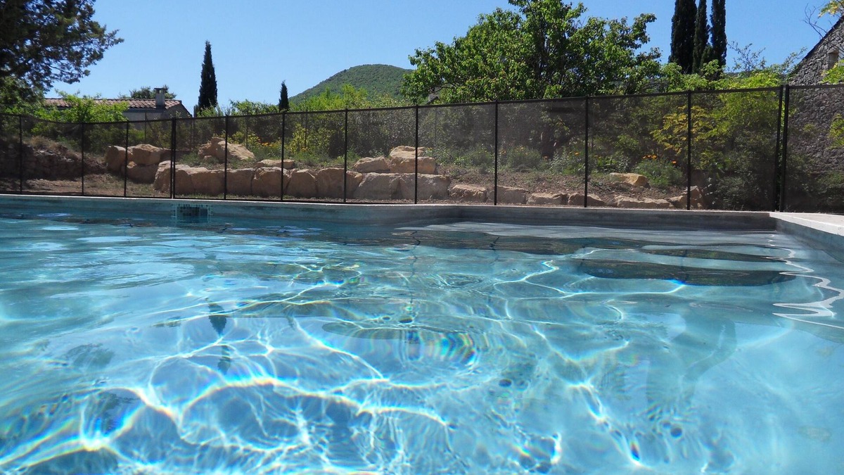 Saint-Maurice-d'Ibie House | cottage in southern Ardèche with swimming pool (4 X 8) on large enclosed land (4000m)