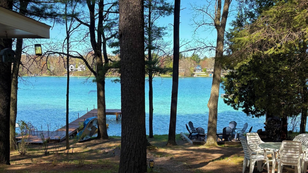 Waupaca Cottage | Cottage On Pristine Lakefront With Sunset Views And Sandy Shores