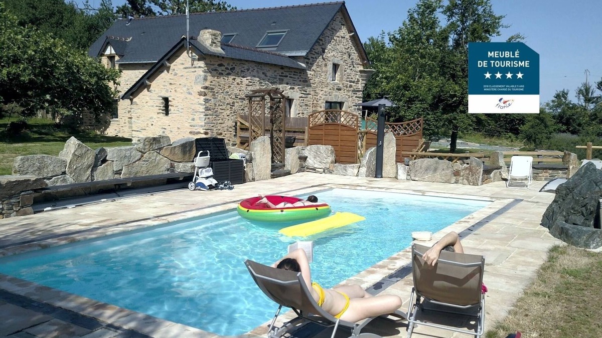 Saint-Dolay House | Cottage with pool between Redon and Roche Bernard