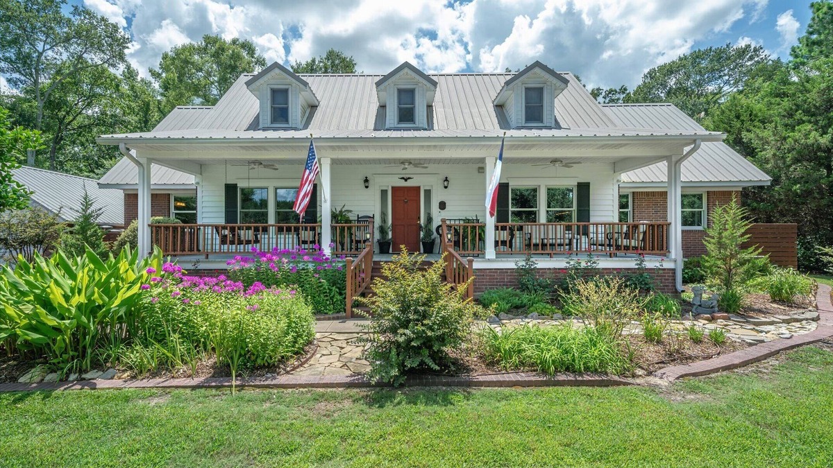 Canton House | Country Charmer with Inviting Front and Back Porches, Swim Spa, Decks, Fire Pit