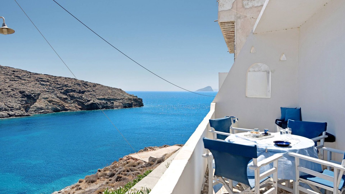 Kanala Villa | Country House 'Bella Vista' with Sea View, Shared Terrace and Air Conditioning
