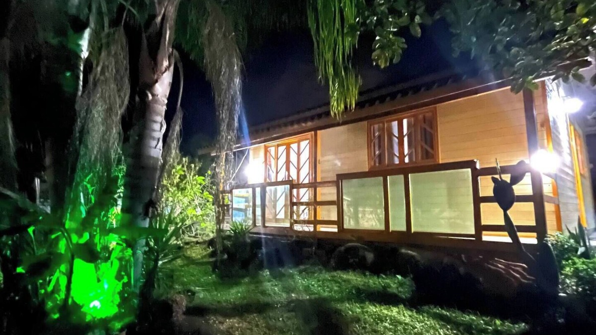 Palhoca House | Country House with Waterfall and Pool - Maciambu Waterfall - Country House