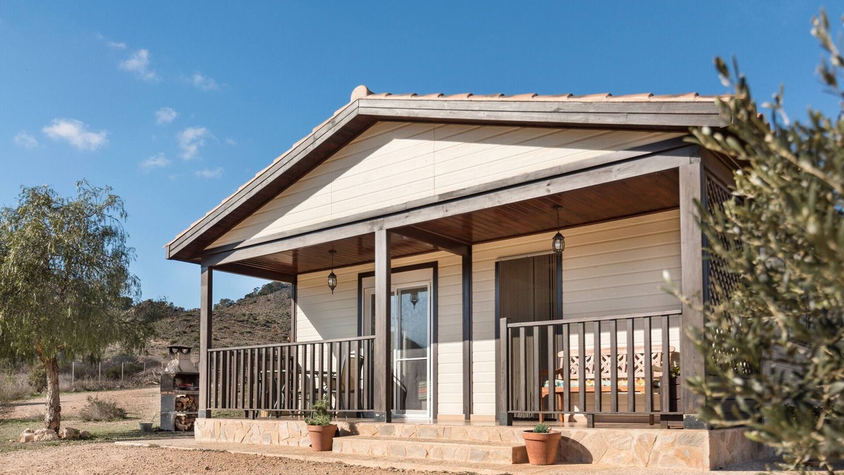 Casas de Tallante House | Country House 'La Cabaña' with Mountain View, Wi-Fi and Air Conditioning