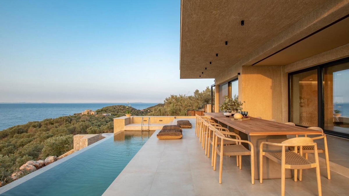 Troezen Villa | Country House 'Myporos' with Sea View, Wi-Fi and Air Conditioning