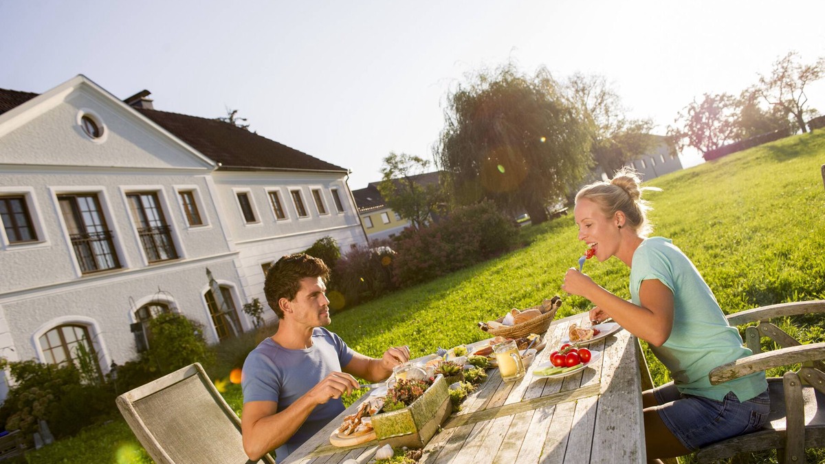 Allhartsberg House | Country house surrounded by greenery (family apartment with 2 separate bedrooms)