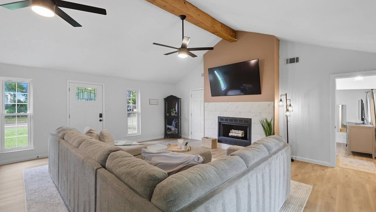 Sherman House | Countryside Cottage Getaway | 3BD/3BA w Patio+BBQ