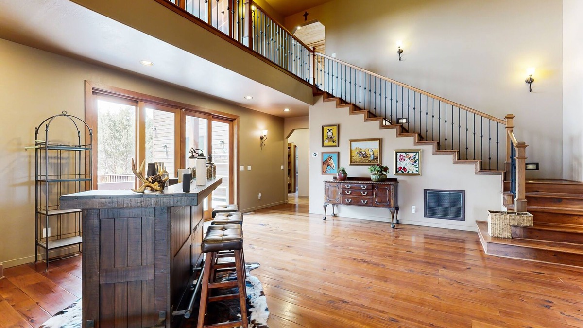 Forests Trails House | Countryside mansion with outdoor entertainment areas, private hot tub, & firepit