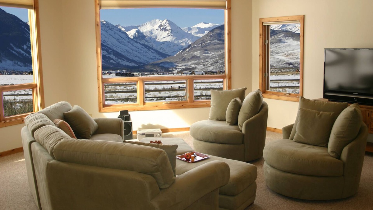 Crested Butte House | Couples, Families-BEST VIEWS 10 ACRES 2100 SQFT 3 min TO TOWN, 5 TO SLOPES