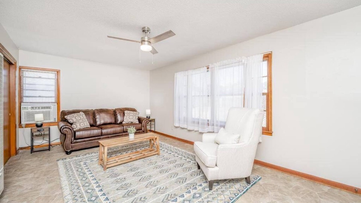 Wichita House | Cozy 1 Bed 1 Bath Home with Garage and Fenced Yard