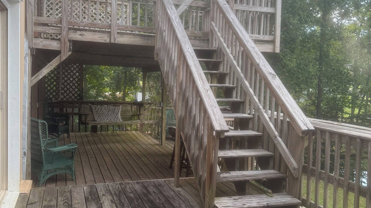 Leesville Apartment | Cozy 1-bedroom apartment in nice Leesville with AC Lake access/view