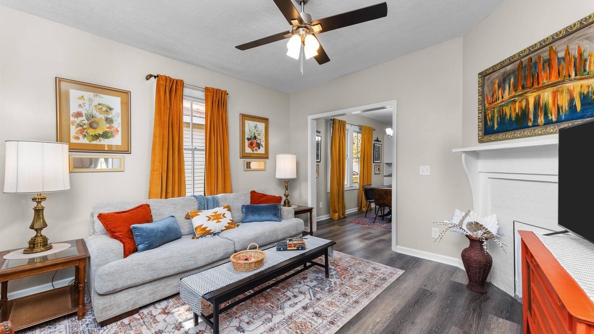 Olde Town Augusta House | Cozy 2 bedroom, 2 bathroom single-family home with fenced yard