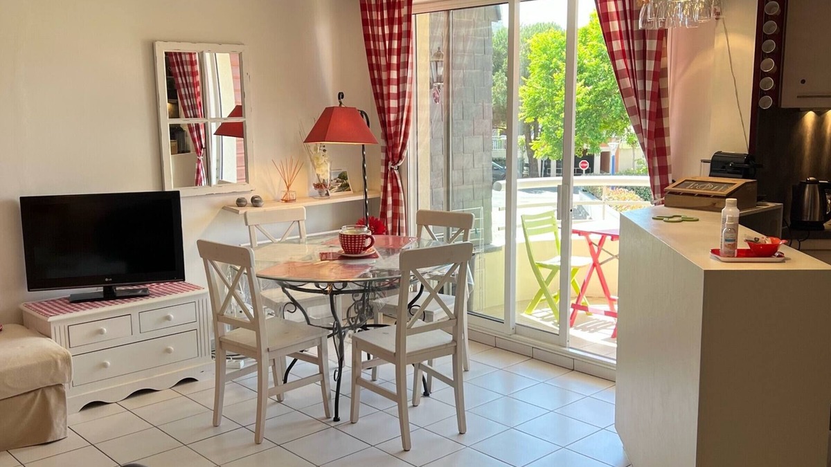 Port Guillaume Apartment | Cozy 2-Room Apartment Near Beach with Marina View, Balcony & Modern Amenities
