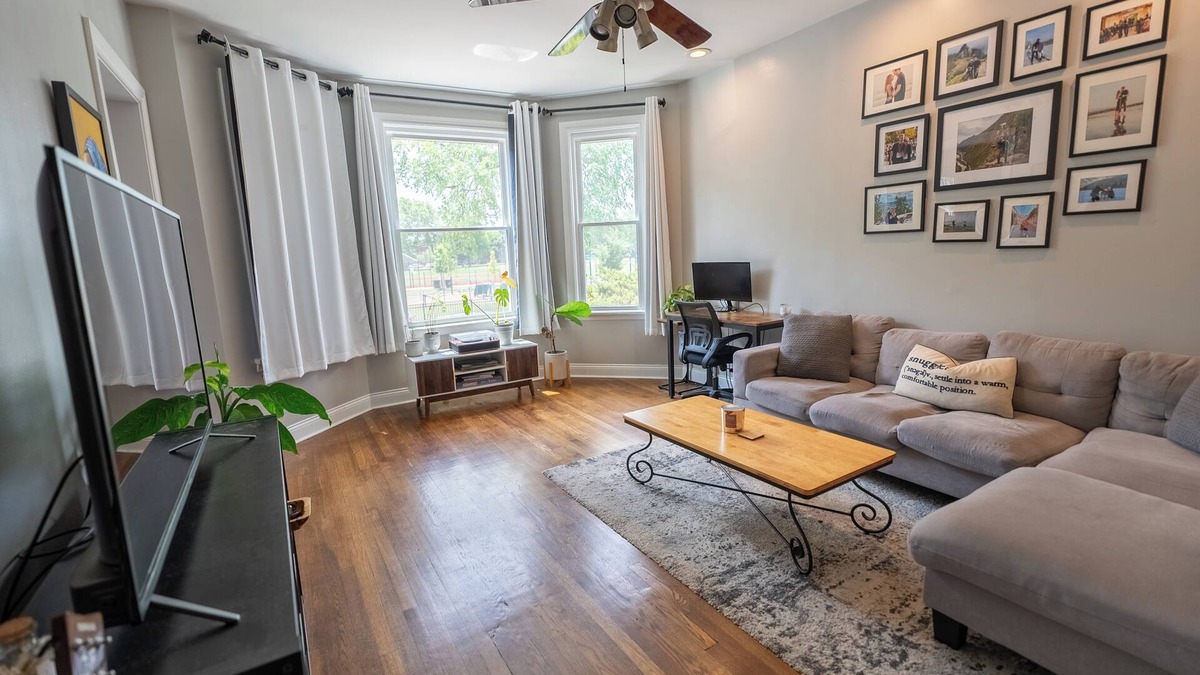 Avondale Apartment | Cozy 2BR + Office - Park Views, Backyard, & BBQ!