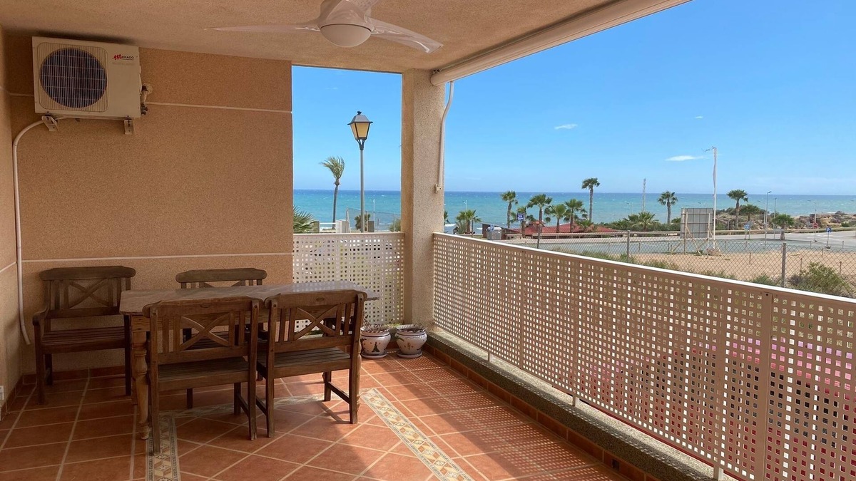 San Juan de los Terreros Apartment | Cozy apartment on the beachfront with sea in Las gaviotas Urbanization.