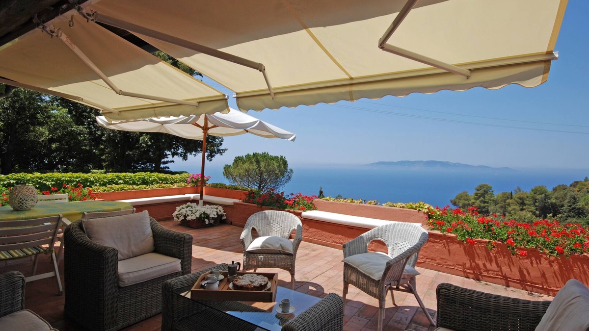 Cala Piccola Apartment | Cozy apt with sweeping sea view, beach club access at Cala Piccola bay. WiFi, AC