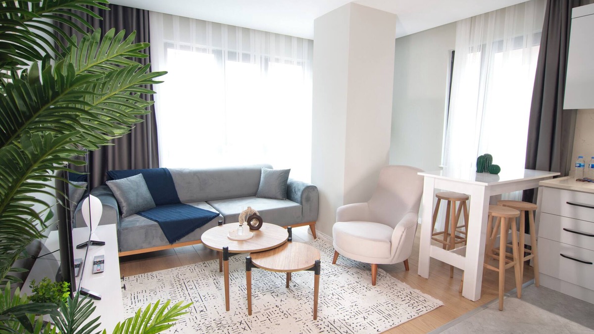 Kagithane Apartment | Cozy apt with bedroom & office